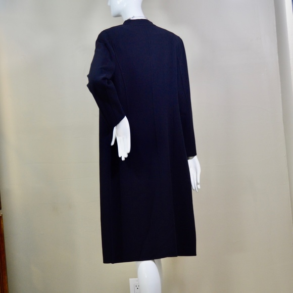 2 piece Escada Black Dress with Matching Coat  Made in Italy 🇮🇹 - Picture 10 of 14